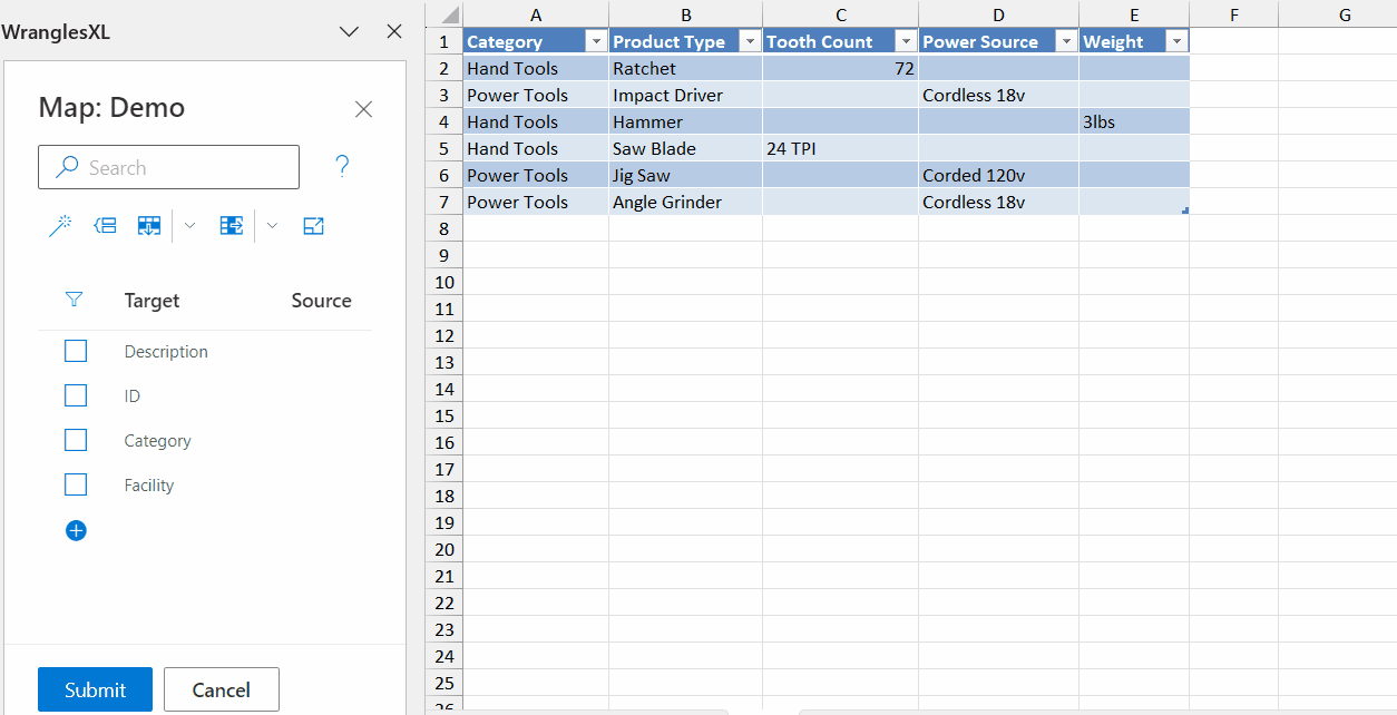 Gather Tool example map_gather.gif