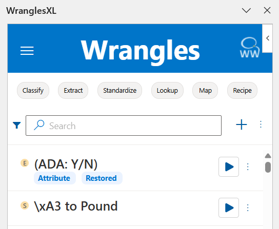 My Wrangles